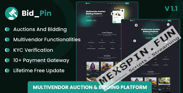 Bid_Pin - Multivendor Auction & Bidding Platform