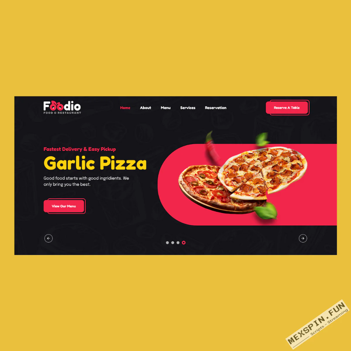 Restaurant Website