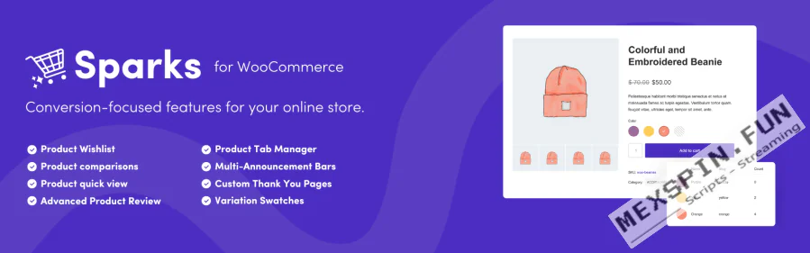 Sparks for WooCommerce