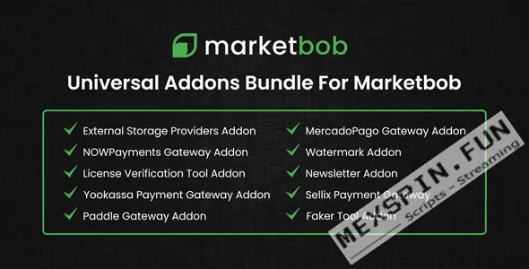 Universal Addons Bundle For Marketbob