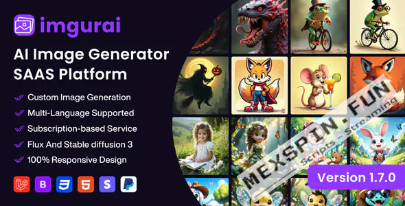 Imgurai - AI Image Generator (SAAS)